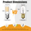 E17 Led Bulb 40W Halogen Bulb Equivalent,2700K Warm White 400lm