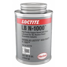 Loctite LB N-5000 Paste Anti-Seize Lubricant - 8 oz Can - Formerly Known as Loctite High Purity N-1000 - 51115 [PRICE is per BOTTLE]
