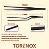 Kitchen Tweezers 10 Inch Straight and 8 Inch Offset -