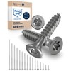 Wood Screws, Torx Screws 5x35, V2A Stainless Steel, Rustproof, Chipboard