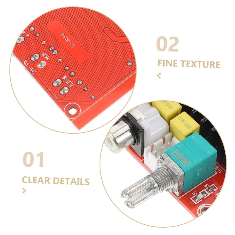 GLEAVI Digital Amplifier Board Power Amp Module for Car Audio
