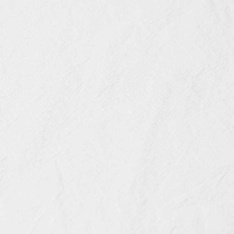 Archaeo Washed Cotton Twist Tab Curtain, 52" x 108", White