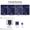 sourcing map Luxury Satin Oxford Pillowcases, Pair of 2 Navy