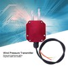 Wind Pressure Transmitter Red Micro Differential Sensor for Boiler Coal