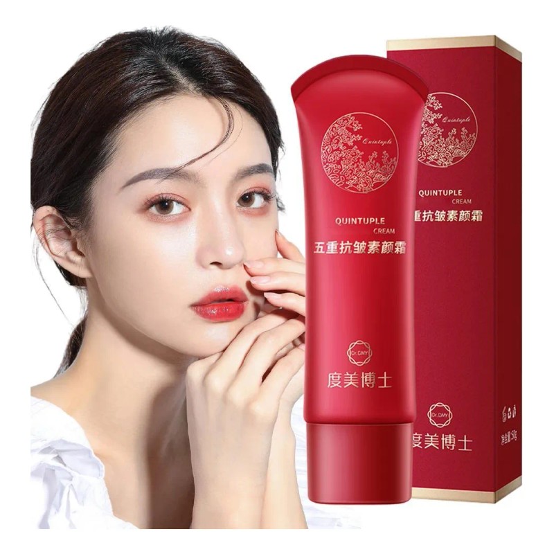 Crema Cinco Capas Hidratante Iluminadora Solar
