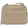 MultiSac Women's Zippy Triple Compartment Crossbody Bag Cross Body, Chino,