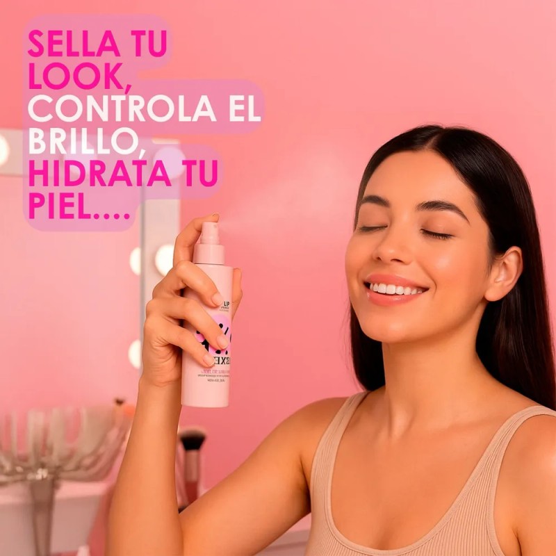 Fijador De Maquillaje Pink Up Fx Larga Duración