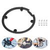 Chain Guard Protector, Black Plastic Chain Wheel Crankset Cover for