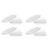 Faotup 8Pcs Carpet Protectors Caster Cups Furniture Cup for Sofas