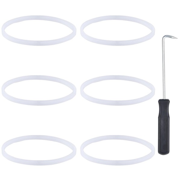 ECOMAID 6Pcs Rubber Sealing Gasket for Ninja Blender Replacement Parts,