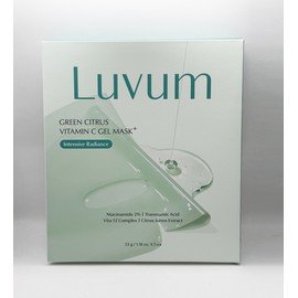Lovium Loveum Green Citrus Vitamin C Gel Mask Plus (5 sheets) / 러븀 그린 시트러스 비타민 씨 겔 마스크 플러스 (5매)