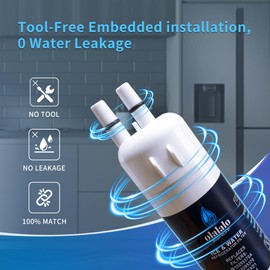 For W10295370A Water Filter Replacement Goods Accessories, Compatible With EDR1RXD1, Filter 1, W10295370, 46-9930,46-9081, P8RFWB2L, P8WB2L, P4RFWB, P5WB2L (Pack of 3)