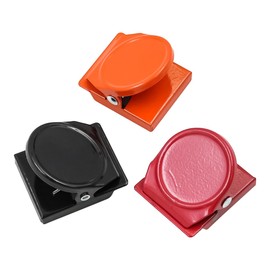 ANCLLO 15 Pcs Fridge Magnetic Clips - Colorful Strong Whiteboard Magnets for Notice Board, Refrigerator, Memo, Home and Office Use