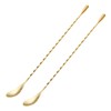 2 Pcs 12 Inches Bar Spoon, Long Handle Mixing Stirrers