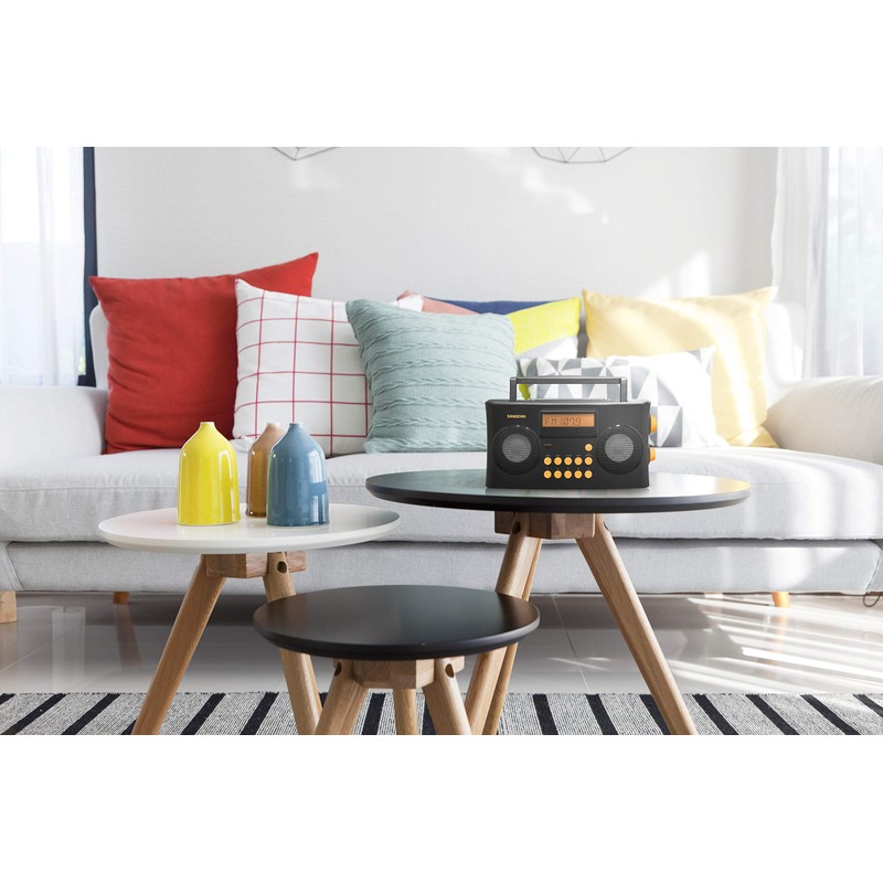 Sangean PR-D17 AM/FM-RDS Portable Radio Specially Designed for The Visually