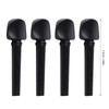 4PCS Viola Tuning Pegs, Ebony Wooden String Tuning Pegs Cello