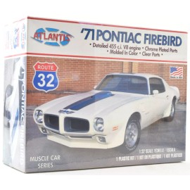 Atlantis '71 Pontiac Firebird 1:32 Scale Plastic Model Car Kit M2009