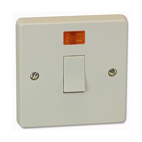 20A DP Switch C/W Neon BPSCA 4015/3