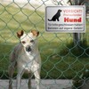 Raxfekro Caution Dog Sign 30 x 20 cm Dog Signs