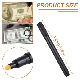 EBHO Pack of 8 anti-counterfeiting pens, banknote checker, anti-counterfeiting detection pen, banknote verification pen, anti-counterfeiting detection pen