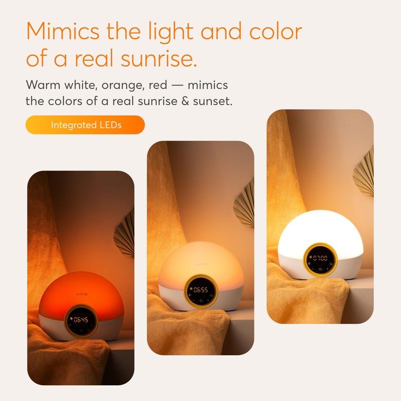 Lumie Bodyclock Rise 100 - LED Wake-Up Light Alarm Clock