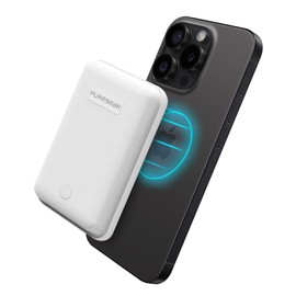 PureGear Cargador inalámbrico rápido portátil y magnético rápido certificado Qi de 10 W para iPhone 1515Plus15Pro15ProMax1414Plus14Promax1313Pro13P...