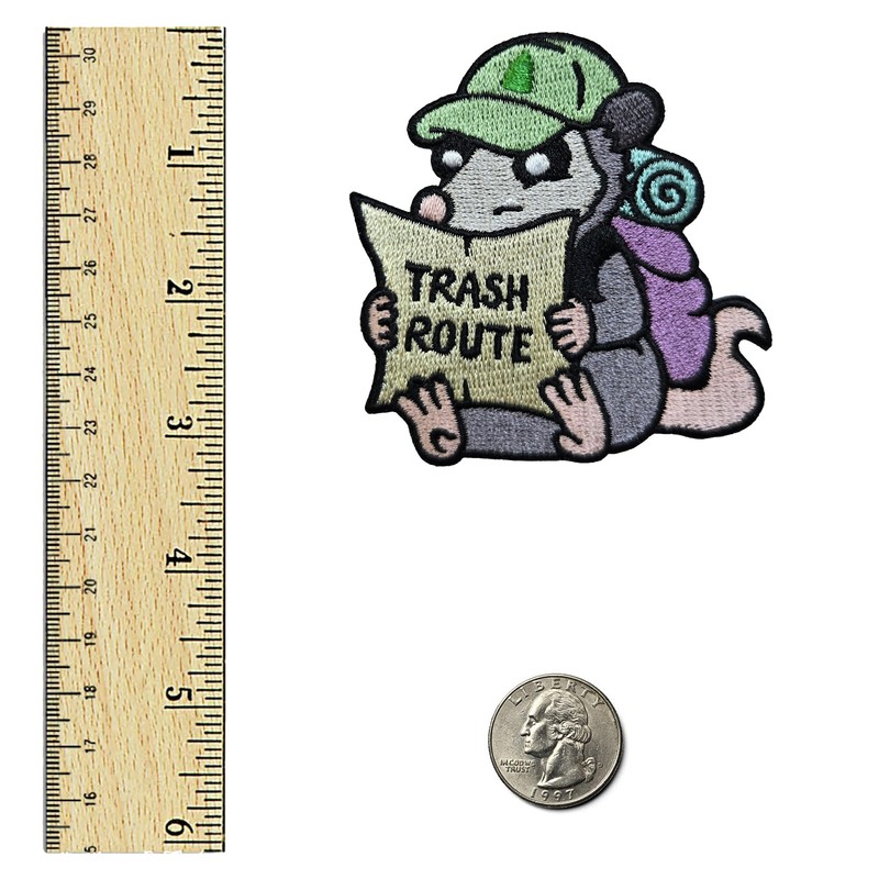 Kolorspun Hiker Possum Patch (Iron-On Backing)