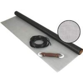 Phifer 36 in. x 84 in. BetterVue Screen Kit with Spline and Roller