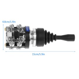 Momentary Joystick Switch 4 Position 4NO Spring Return Momentary Joy Stick Joystick Switch for HKAI-41Z04