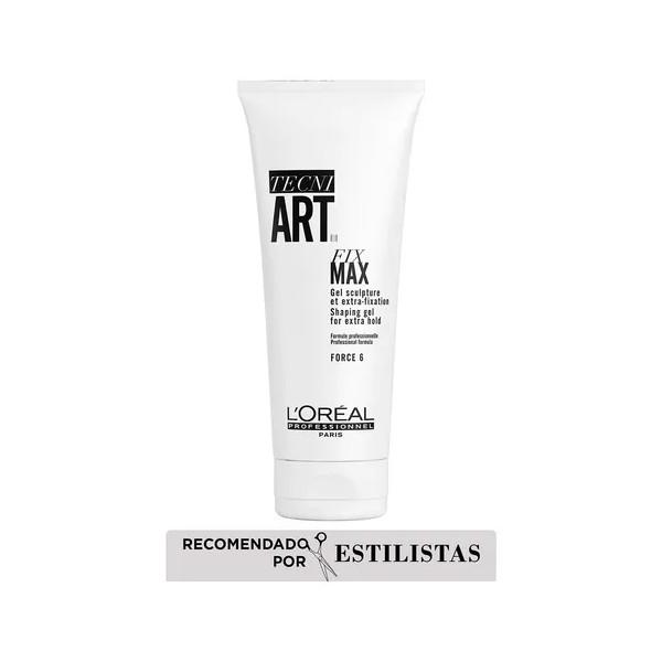 Gel De Máxima Fijación Para Cabello Tecniart Fix Max 200ml