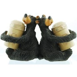 Willie Bear Salt & Pepper Shaker Set (Includes 2 Shakers), 7.5-inch