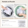 2PCS Carer Adult Diaper Covers for Incontinence Noiseless Reusable Waterproof