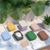 Superior Leak-Proof Silicone Travel Soap Case with Drainage Lid/Layer, Compact