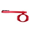 Bicycle Odometer Comupter Aluminium Alloy Extension Mount with Adapters (Red)