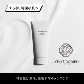  SHISEIDO MEN Face Cleanser, Facial Cleanser, Citrus Woody, 4.6 oz (130 g)