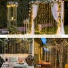JMEXSUSS 300 LED Remote Control Curtain Lights, Plug in Fairy