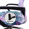 Xorudoydet Boho Mandala Flower Print Office Chair Cover, Washable Chair