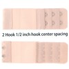 SAMGU 2 Hook Bra Extenders Women's Comfortable Stretchy Bra Extension