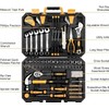 DEKOPRO 158 Piece Tool Set-General Household Hand Tool Kit,Auto Repair