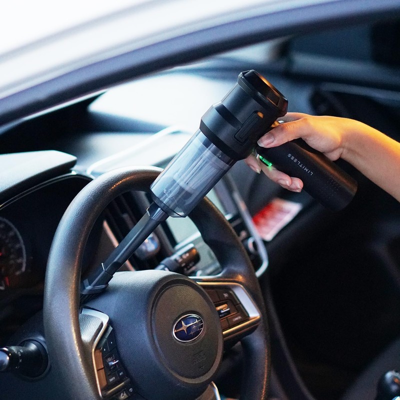 Limitless 2-in-1 Portable Cordless Powerful 3-Mode 14000Pa Handheld Vacuum &