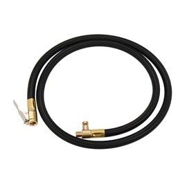 X AUTOHAUX 100cm 39" Car Tire Valve Pipe Air Chuck Inflator Pump Extension Hose