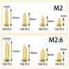 800 PCS 8 Sizes M2 M2.6 Micro Flat Head Phillips