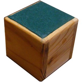 Steve's Gift Shoppe Bed Lifter Furniture Lifter for 1.5 x 3.5 Inch Furniture Legs - Set of Four (with Felt Bottom, 3-Inch Lift - Clear Finish)