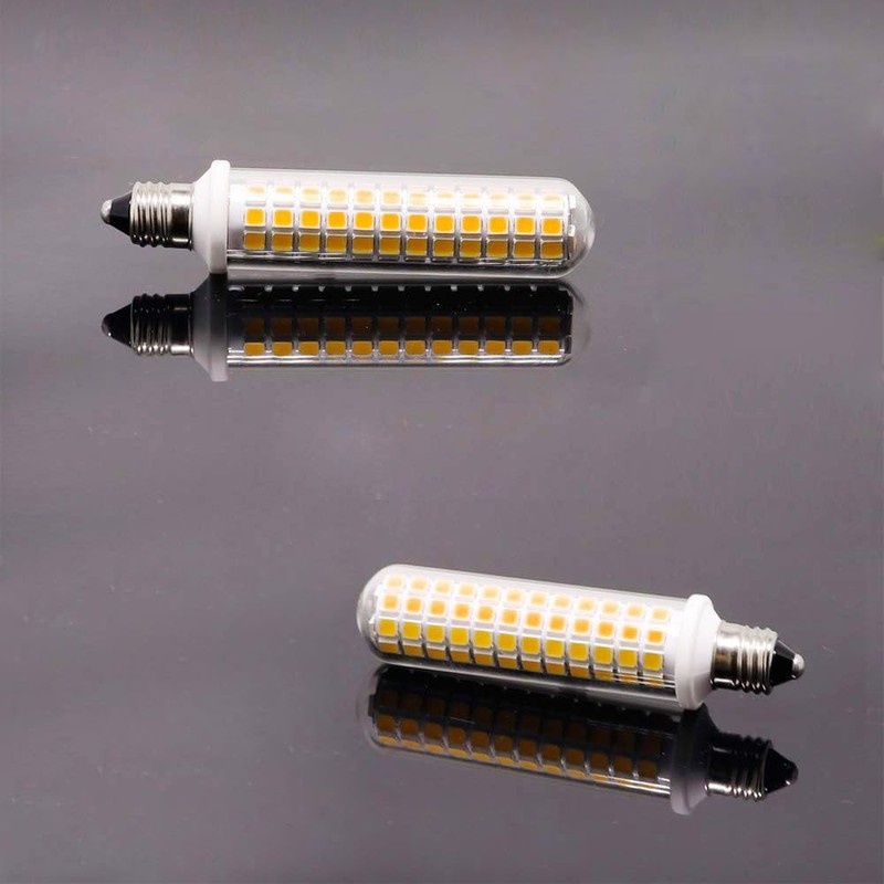 HXMLIHB JD E11 Led,1080LM,AC110V-130V,9W Dimmable 100W Halogen Bulbs Equivalent,T3 T4