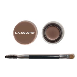 L.A. COLORS Soft Brown Eyebrow Color Gel Eyeliner Smooth Glide Long Wearing Smudge Proof ...