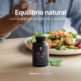 Limpieza para Colon 90 Cápsulas | Con Hoja de Malva y Mezcla Herbal | Apoya la Regularidad y el Bienestar Digestivo | Suplemento en Cápsulas para Homb