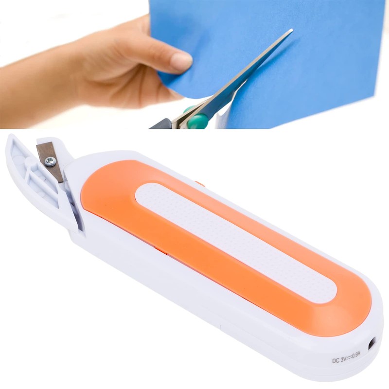 Wireless Electric Scissors, Portable Electric Scissors for Sewing, Dual Power