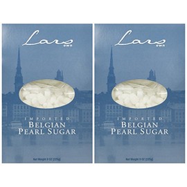Lars' Own Belgian Pearl Sugar, 8 Ounce (Pack of 2)