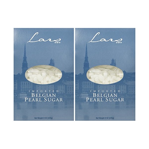 Lars' Own Belgian Pearl Sugar, 8 Ounce (Pack of 2)