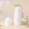 chenyu 10 Pezzi Deodorante Rollon Vuote 50 ml Roll On